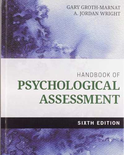 Handbook of Psychological Assessment 6th Edition Gary Groth